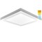 Luxrite 1x1 FT LED Panel Flush Mount Light 5 CCT Selectable 2700K-5000K 18W 1500LM Dimmable UL LR24025-1PK - alternate 1